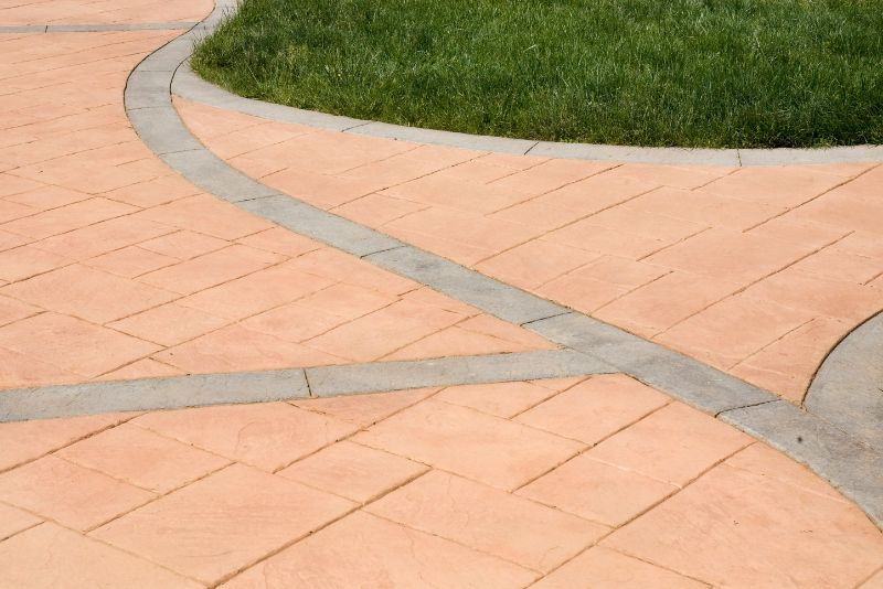 stamped concrete